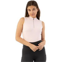 Produktbild von BR Equitation Kirsten Reit-Polo Damen mit halbem Reißverschluss Rosa Größe S