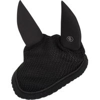 Produktbild von BR Equitation Kurze Schabracke aus Baumwolle für schalldichte Pferdehaube Schwarz Pony