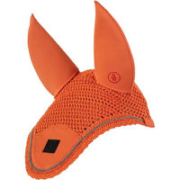 Produktbild von BR Equitation Kyra Kurze Mütze aus Neopren in Orange für Vollblut/VB