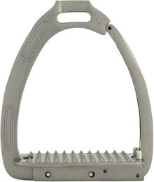 BR Equitation Lavarone Steigbügel aus Aluminium in Grau – Bild 1 von 2