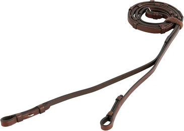 BR Equitation Leder Riemen für Shetty Pferde rutschfest Braun – Bild 1 von 1