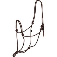 Produktbild von BR Equitation Lore Halfter für Pferde aus Seil in Braun