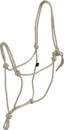 BR Equitation Lore Pferdehalfter aus Seil in Beige Cob – Bild 1 von 1