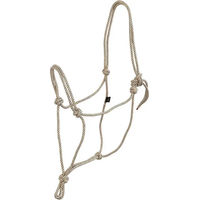 Produktbild von BR Equitation Lore Pferdehalfter aus Seil in Beige Cob