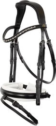 Produktbild von BR Equitation Lynton Reitzäum aus Leder in Schwarz