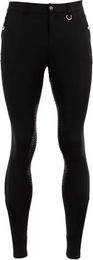 Produktbild von BR Equitation Maikel Reithose Full Grip für Herren Schwarz wasserabweisend Größe 50