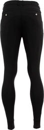 Produktbild von BR Equitation Maikel Reithose für Herren mit Mid Grip in Schwarz aus Polyamid wasserabweisend