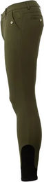 Produktbild von BR Equitation Maikel Reithose Mid Grip für Herren in Grün aus Polyamid wasserabweisend
