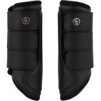 Produktbild von BR Equitation Majestic Mesh Geschlossene Gamaschen für Pferde aus Kunstleder Schwarz Größe S