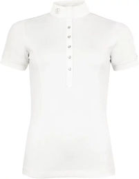 BR Equitation Mali Reitshirt Polo Damen Blau Weiß XXL – Bild 1 von 1