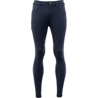 Produktbild von BR Equitation Martin Reithose Full Grip für Herren aus Stoff in Blau