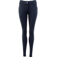 Produktbild von BR Equitation Mathilda Reithose Damen Full Grip Blau Größe 38 wasserabweisend
