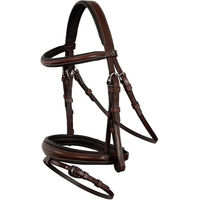 Produktbild von BR Equitation Middleton Trense aus Leder in Braun für Shetty