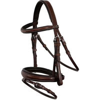 Produktbild von BR Equitation Middleton Trense aus Leder in Schwarz Größe M