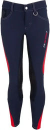 Produktbild von BR Equitation Mika Reithose für Kinder mit Mid Grip in Blau