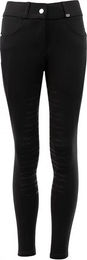 Produktbild von BR Equitation Mikai Reithose für Kinder mit Full Grip und wasserabweisender Beschichtung in Schwarz