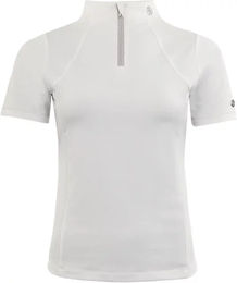 Produktbild von BR Equitation Monterrey Reitshirt Polo für Damen in Weiß