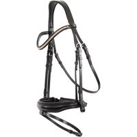 Produktbild von BR Equitation Oldham Trense aus Leder in Full für Pferde