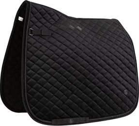 Produktbild von BR Equitation Opulence Satteldecke für Pferde in Schwarz aus Velours für Vollblut