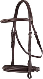 Produktbild von BR Equitation Oxford Mexikanischer Reizäum aus Leder für Ponys in Schwarz oder Braun