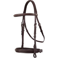 Produktbild von BR Equitation Oxford Mexikanischer Reizäum aus Leder für Vollblut in Schwarz oder Braun