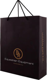 Produktbild von BR Equitation Papiertüte Schwarz Größe L
