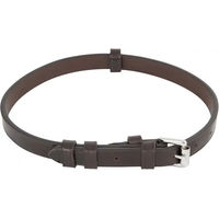 Produktbild von BR Equitation Pferdegurt Kieferschutz mit Schnalle aus Leder in Braun