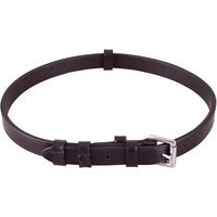 Produktbild von BR Equitation Pferdegurt Kieferschutz mit Schnalle aus Leder Schwarz