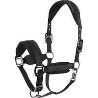 Produktbild von BR Equitation Pferdehalfter Velvet für Ponys in Schwarz