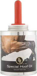 Produktbild von BR Equitation Pferdehuföl mit Pinsel 400ml Weiß