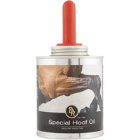 Produktbild von BR Equitation Pferdehuföl mit Pinsel 400ml Weiß
