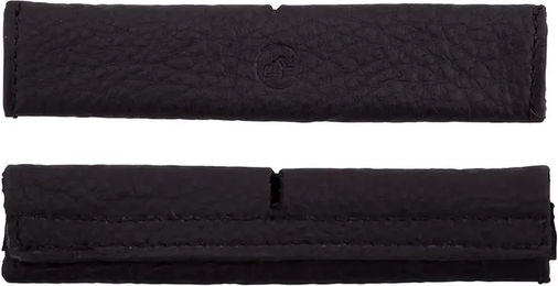 BR Equitation Pony-Gurkenschutz aus weichem Leder Schwarz – Bild 1 von 2