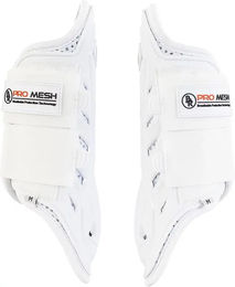 Produktbild von BR Equitation Pro Gamaschen für Pferde aus Neopren in Weiß Größe XL