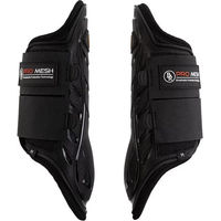 Produktbild von BR Equitation Pro Gamaschen für Pferde aus Neopren Netzmaterial Schwarz Größe M