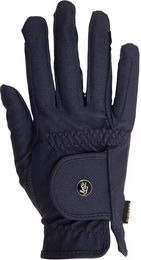 Produktbild von BR Equitation Pro Reithandschuhe aus Kunstleder Blau Unisex Taille 7,5
