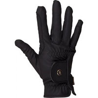 Produktbild von BR Equitation Pro Reithandschuhe aus Kunstleder Schwarz Unisex Taille 7