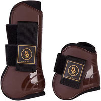 Produktbild von BR Equitation Pro Tech PU Gamaschen und Beinschützer für Pferde aus Neopren in Braun