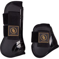 Produktbild von BR Equitation Pro Tech PU Gamaschen und Beinschützer für Pferde aus Neopren in Schwarz