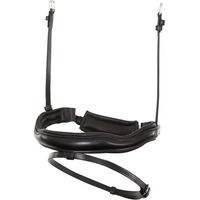 Produktbild von BR Equitation Pull-back Kombiniertes Reithalfter für Pferde aus Leder in Schwarz