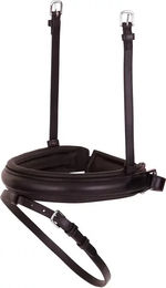 Produktbild von BR Equitation Pull-back Kombiniertes Reithalfter für Pferde aus Leder in Schwarz oder Braun