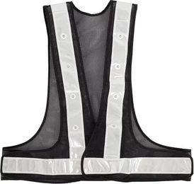 Produktbild von BR Equitation Reflektierende Sicherheitsweste Unisex Weiß Schwarz