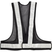 Produktbild von BR Equitation Reflektierende Sicherheitsweste Unisex Weiß Schwarz