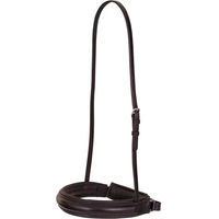 Produktbild von BR Equitation Reithalfter aus Pullback-Leder mit Streben in Schwarz