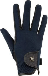 Produktbild von BR Equitation Reithandschuhe aus Mesh und Kunstleder Unisex Blau Größe 6