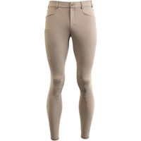 Produktbild von BR Equitation Reithose Mid Grip für Herren aus Stoff in Beige wasserabweisend
