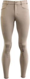 BR Equitation Reithose Mid Grip für Herren in Beige aus wasserabweisendem Stoff – Bild 1 von 1