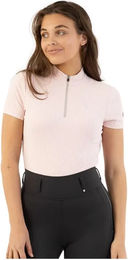 Produktbild von BR Equitation Reitshirt Kim Polo für Damen in Rosa Grösse XS