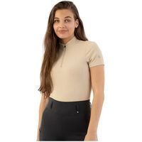 Produktbild von BR Equitation Reitshirt Polo Damen Kim Beige Größe S