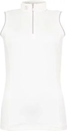 Produktbild von BR Equitation Reitshirt Polo Damen Liberia Blau Weiß Polyester