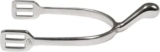 BR Equitation Reitsporen für Damen aus Edelstahl in Silber 35 mm – Bild 1 von 1